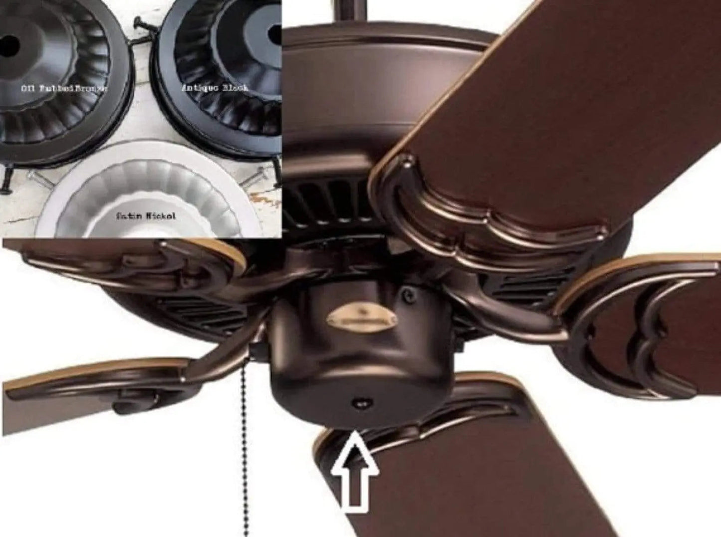 Vintage Mason Jar LIGHT KIT for Ceiling Fan