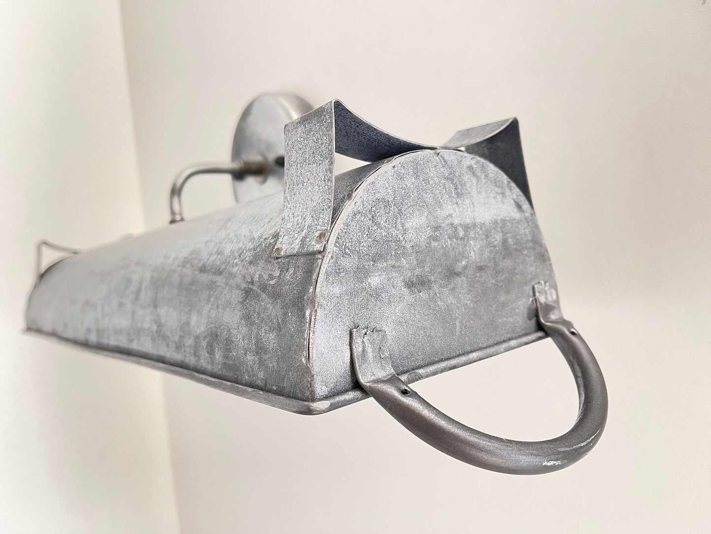 Galvanized Farmhouse Dome Wall Vanity Bathroom Light Fixture (3 sizes)