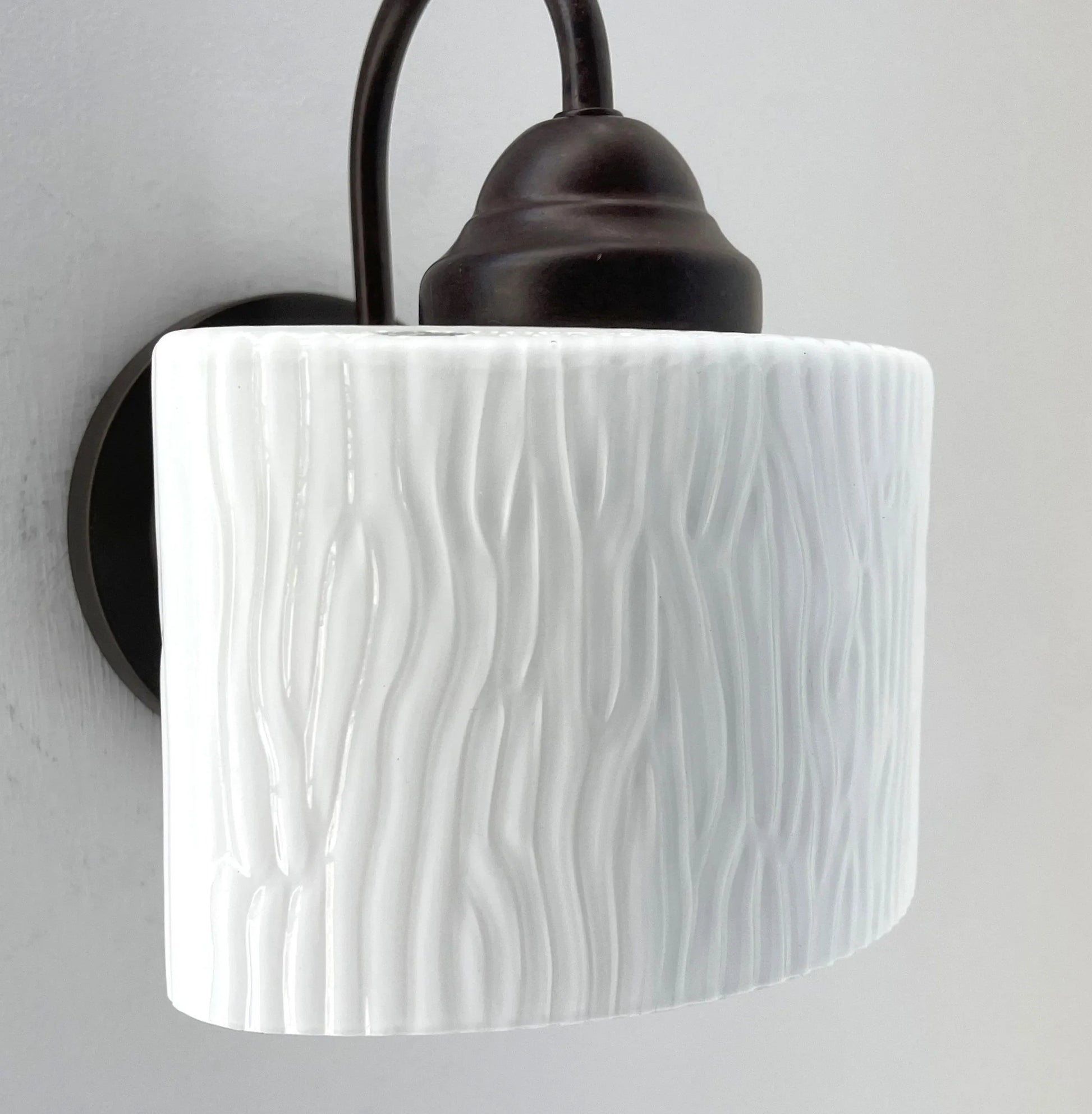 Modern Textured Dome SCONCE Wall Light