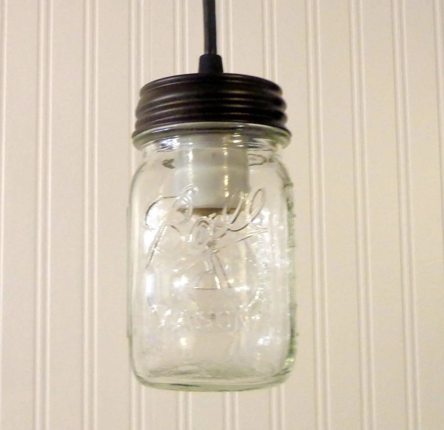 Mason Jar Pendant Light - Pint