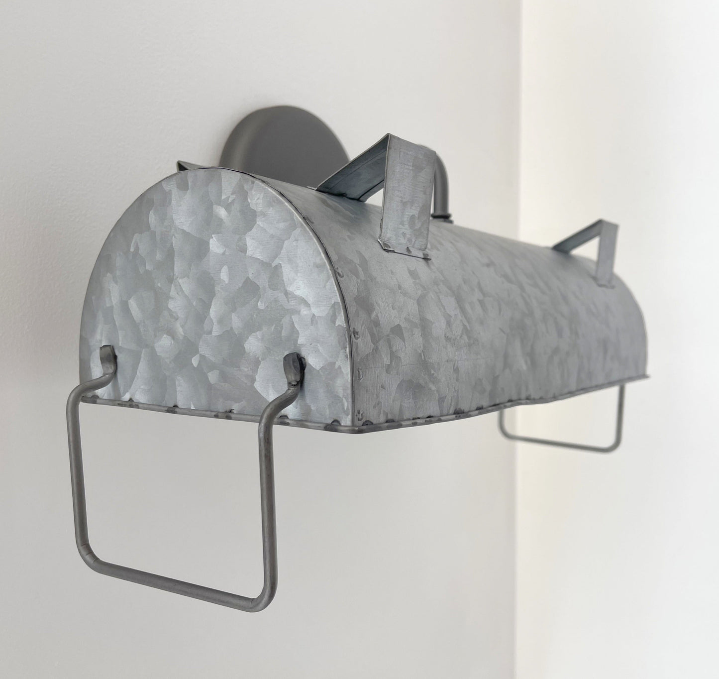 Industrial Galvanized Farmhouse Vanity Light