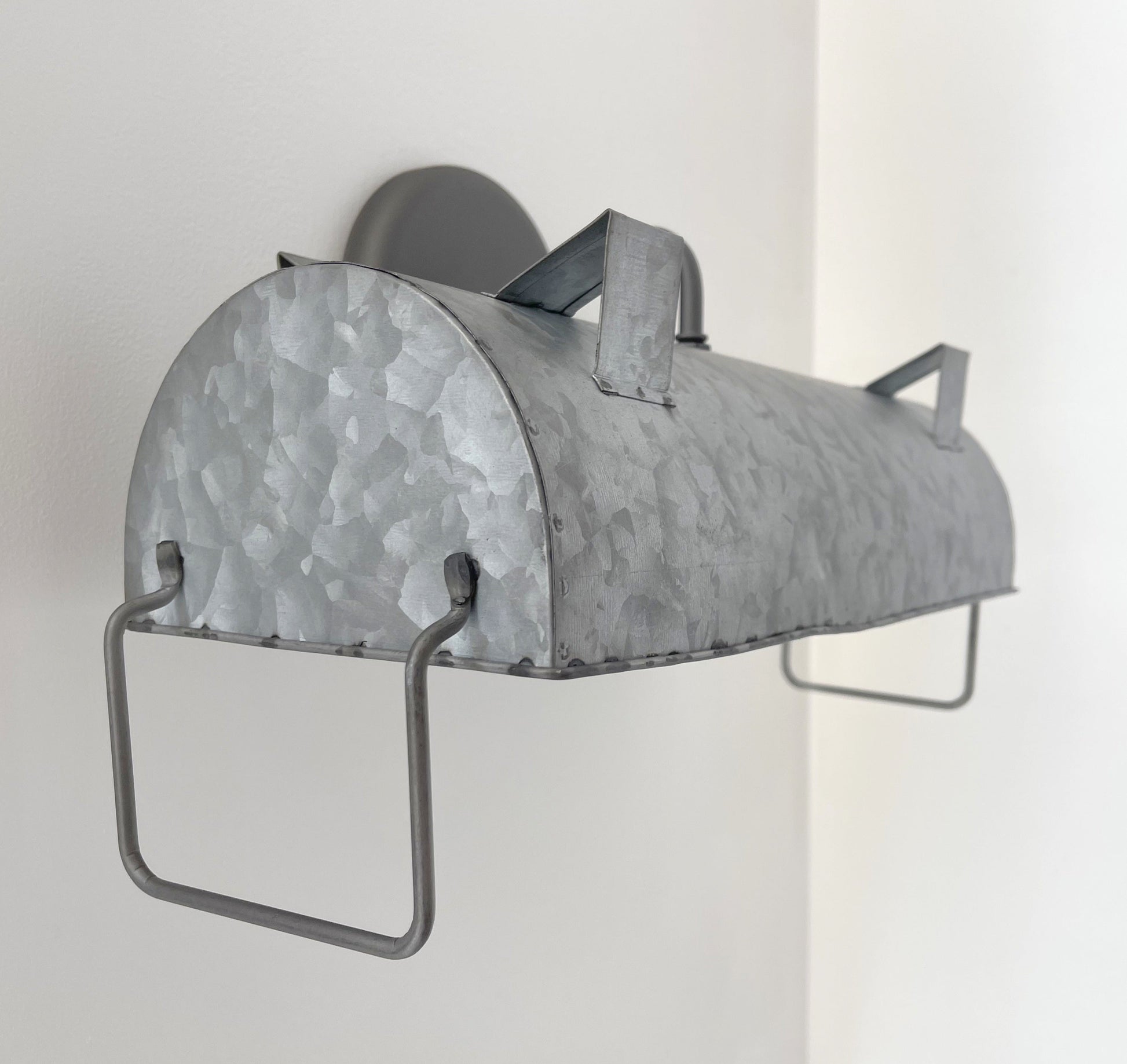 Industrial Galvanized Farmhouse Vanity Light