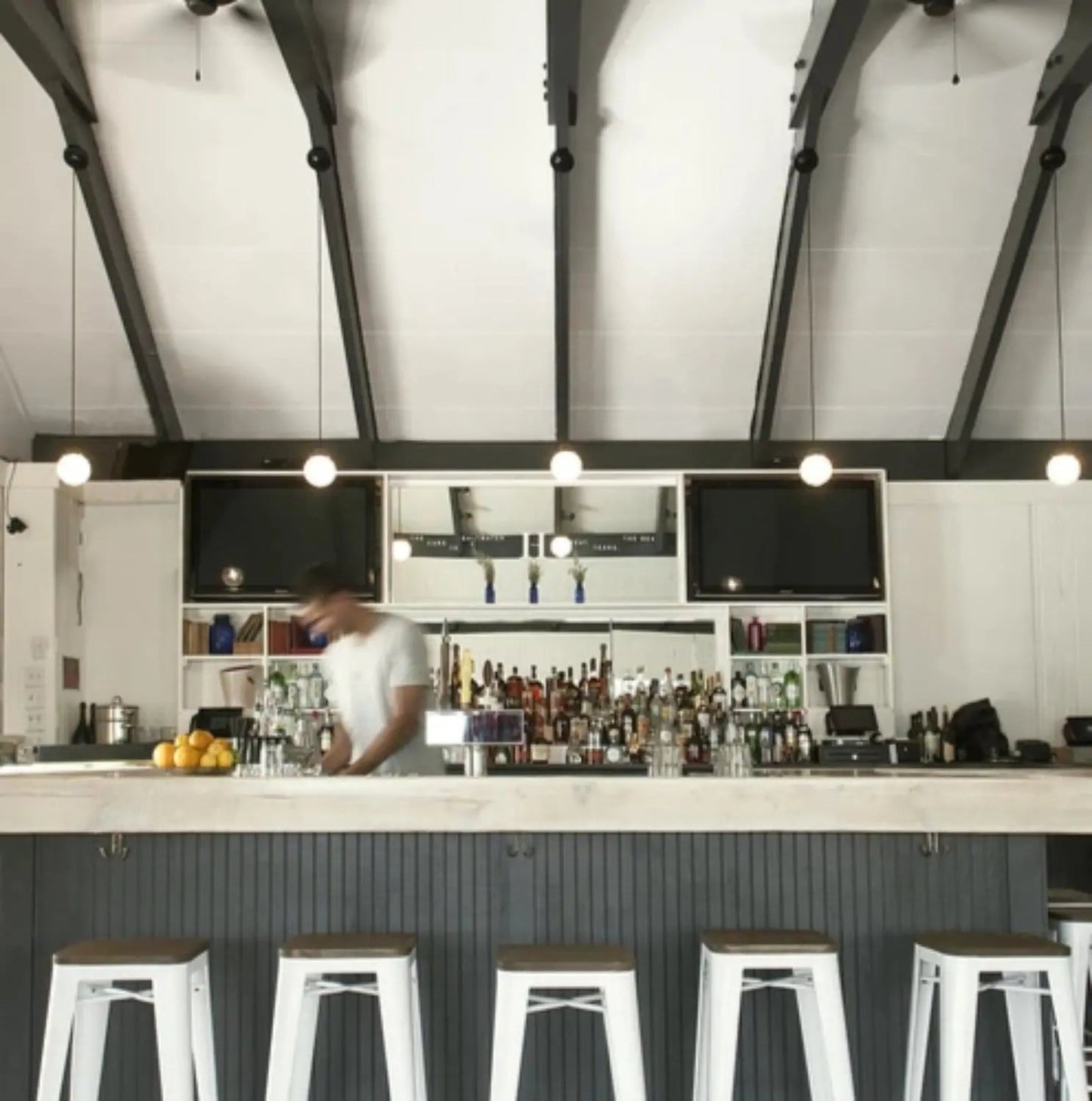 Milk Glass Globe Pendant Light