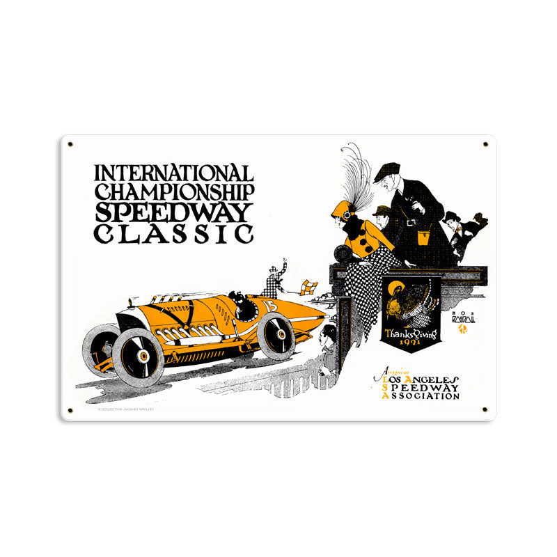 International Classic, Automotive, Metal Sign, 18 X 12 Inches