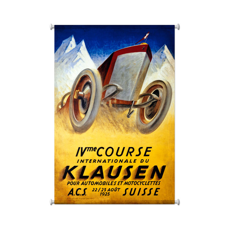 Klausen, Automotive, Giclee Printed Canvas, 25 X 36 Inches
