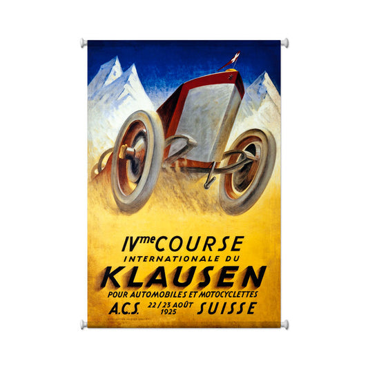 Klausen, Automotive, Giclee Printed Canvas, 25 X 36 Inches