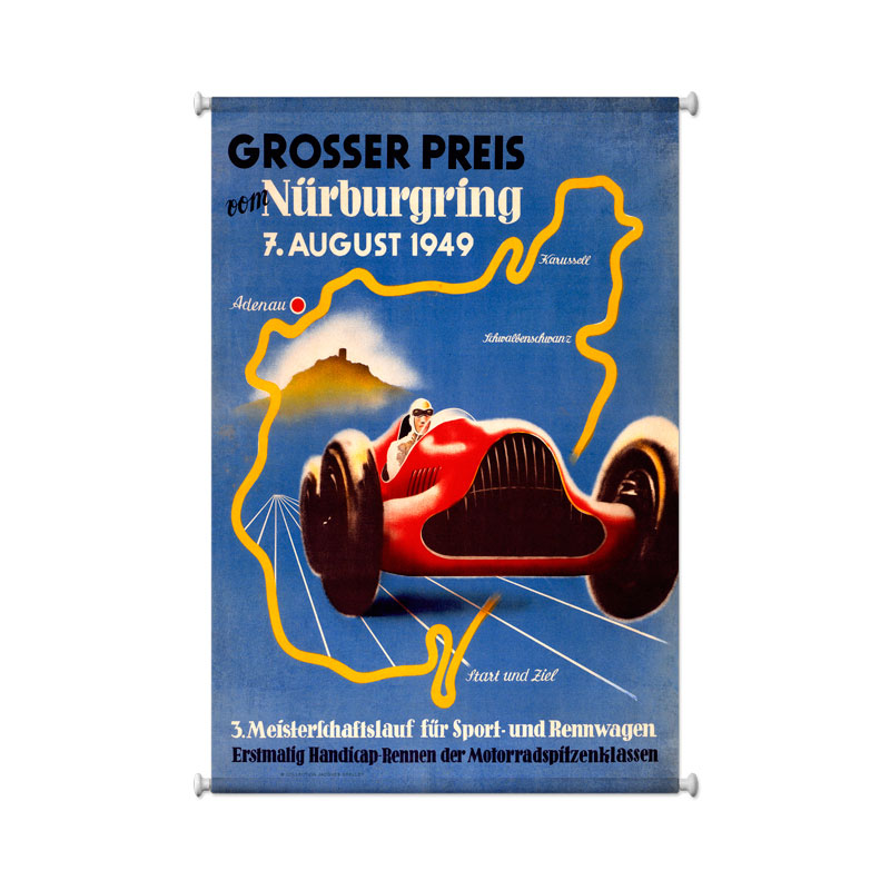 Grosser Preis, Automotive, Giclee Printed Canvas, 25 X 36 Inches