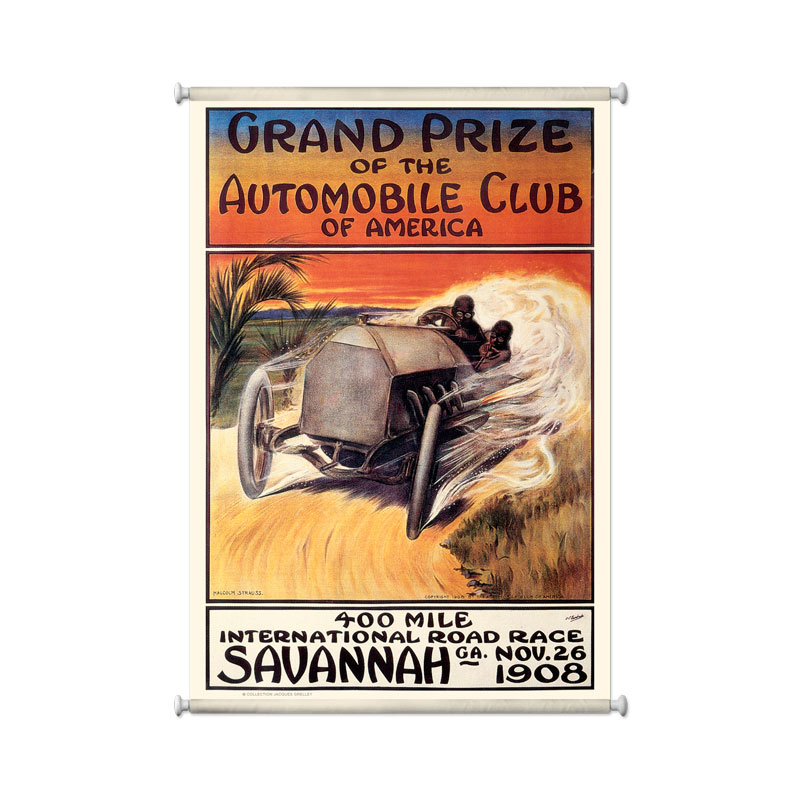 Savannah, Automotive, Giclee Printed Canvas, 25 X 36 Inches