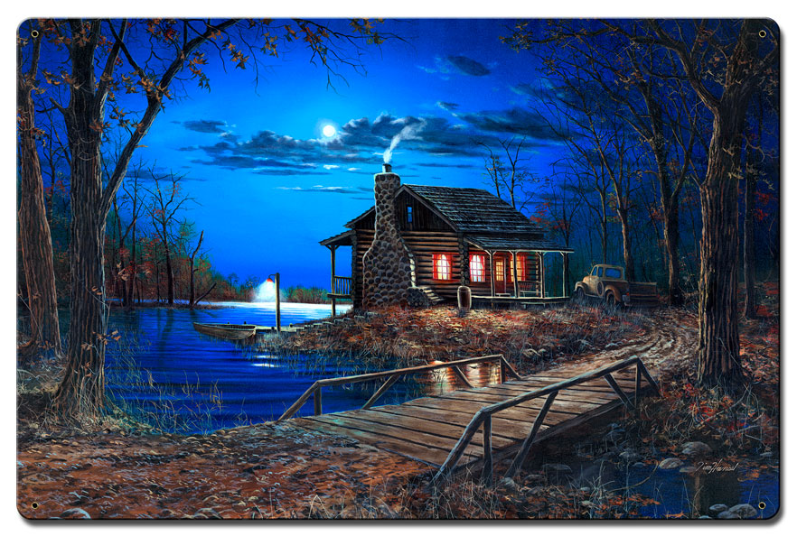 End Of The Road, Featured Artists/Jim Hansel Art, Satin, 24 X 16 Inches