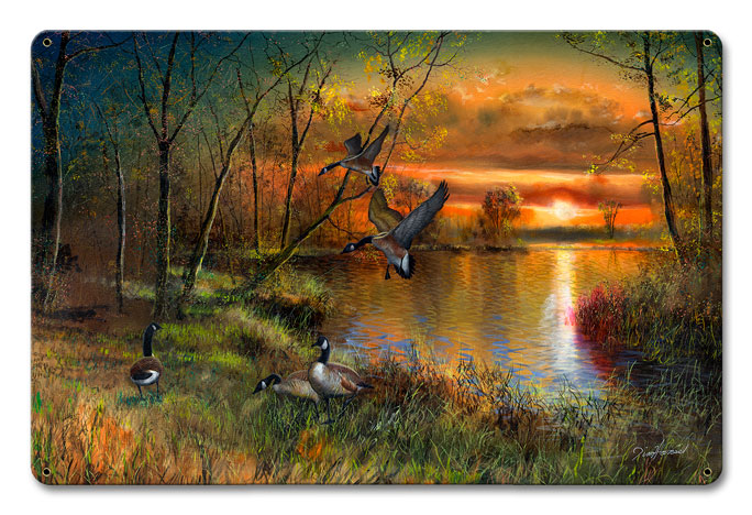 Evening Refuge, Featured Artists/Jim Hansel Art, Satin, 16 X 12 Inches