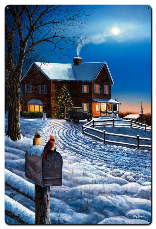 Jh137 Evening With Friends, Featured Artists/Jim Hansel Art, Satin, 24 X 36 Inches