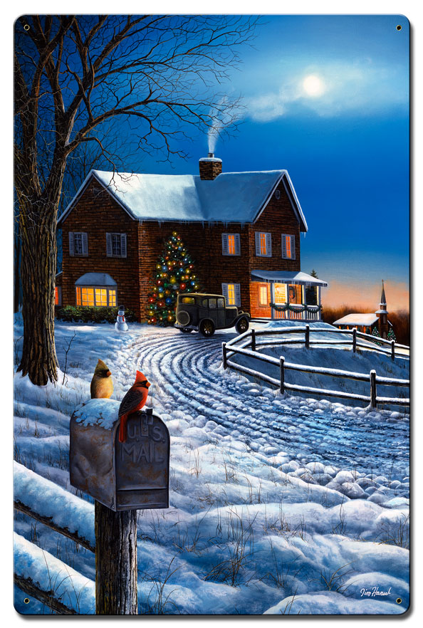 Evening With Friends, Featured Artists/Jim Hansel Art, Satin, 16 X 24 Inches