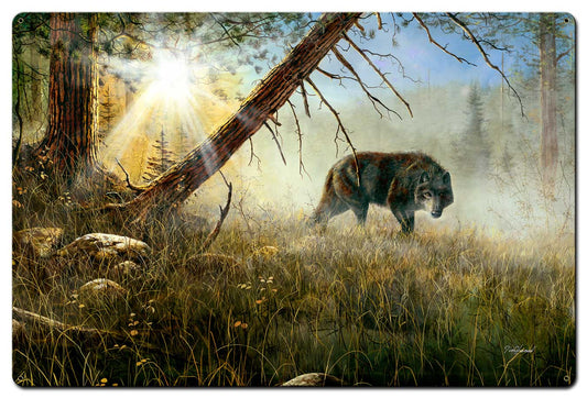 Eyes In The Mist, Featured Artists/Jim Hansel Art, Satin, 36 X 24 Inches