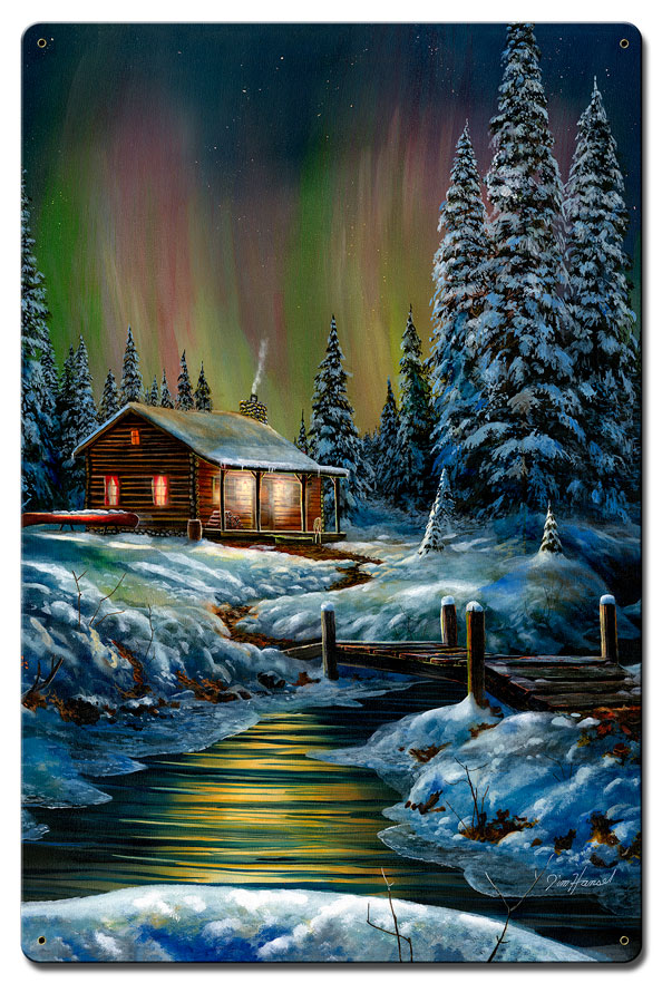 Fire And Ice, Featured Artists/Jim Hansel Art, Satin, 16 X 24 Inches