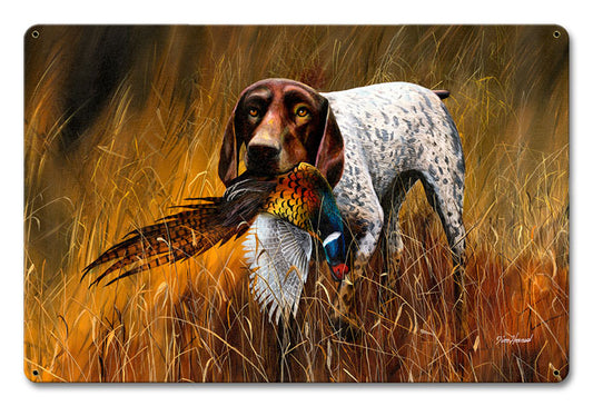 German Short Hair, Featured Artists/Jim Hansel Art, Satin, 18 X 12 Inches