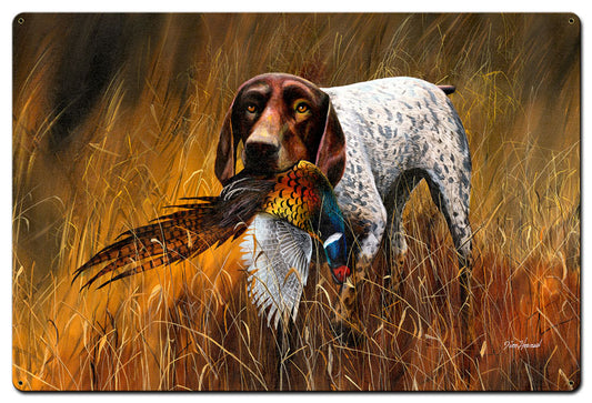 German Short Hair, Featured Artists/Jim Hansel Art, Satin, 36 X 24 Inches