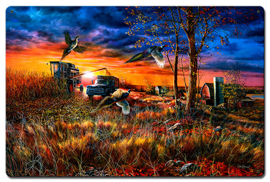 Harvest Ringnecks, Featured Artists/Jim Hansel Art, Satin, 16 X 24 Inches