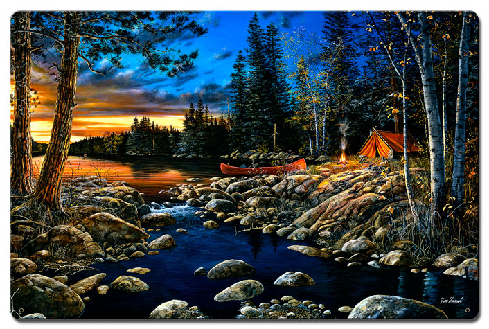 Head Waters, Featured Artists/Jim Hansel Art, Satin, 24 X 16 Inches