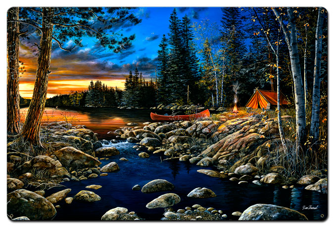 Head Waters, Featured Artists/Jim Hansel Art, Satin, 36 X 24 Inches