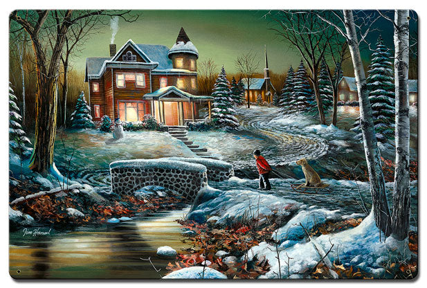 Homeward Bound, Featured Artists/Jim Hansel Art, Satin, 24 X 16 Inches