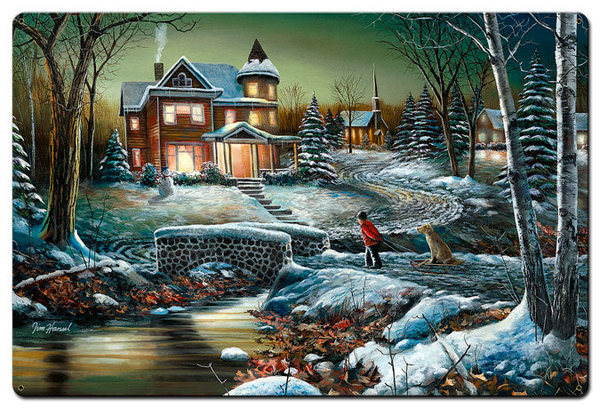 Homeward Bound, Featured Artists/Jim Hansel Art, Satin, 36 X 24 Inches
