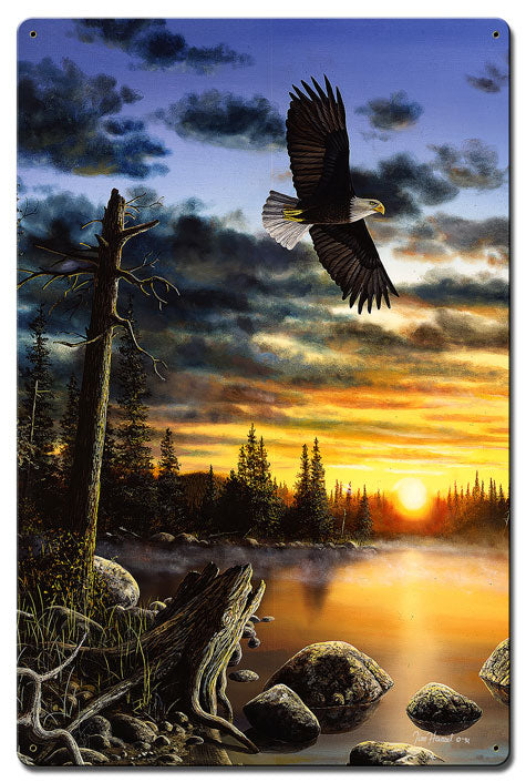 Eagle Kings Domain, Featured Artists/Jim Hansel Art, Satin, 24 X 16 Inches