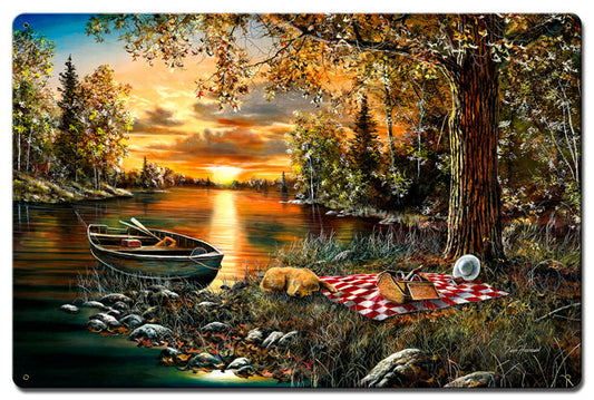 Lakeside Rendezvous, Featured Artists/Jim Hansel Art, Satin, 24 X 16 Inches