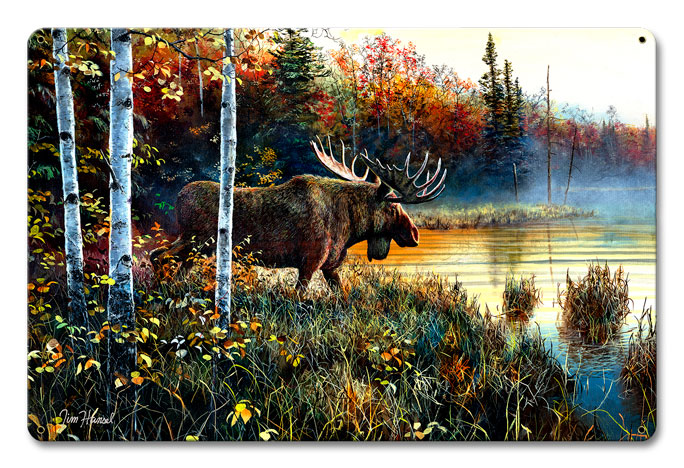 Master Of His Domain, Featured Artists/Jim Hansel Art, Satin, 18 X 12 Inches