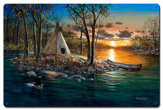Native Lands, Featured Artists/Jim Hansel Art, Satin, 24 X 16 Inches