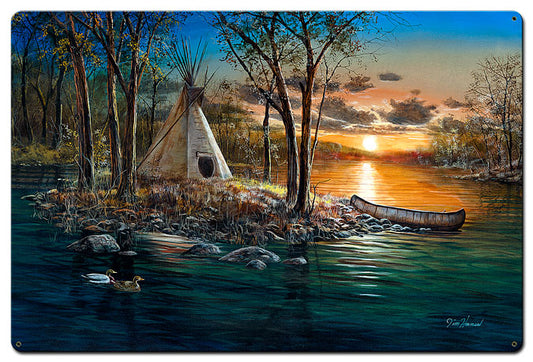 Native Lands, Featured Artists/Jim Hansel Art, Satin, 36 X 24 Inches
