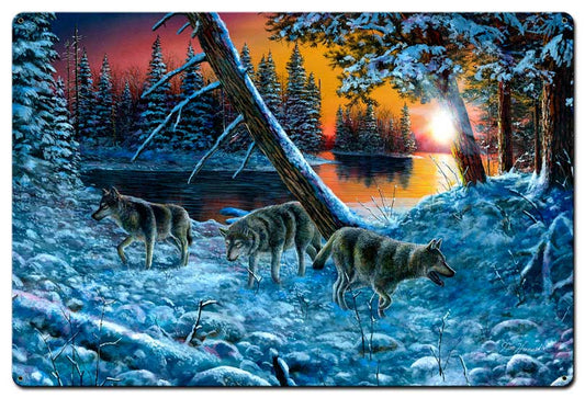 On The Prowl, Featured Artists/Jim Hansel Art, Satin, 24 X 36 Inches