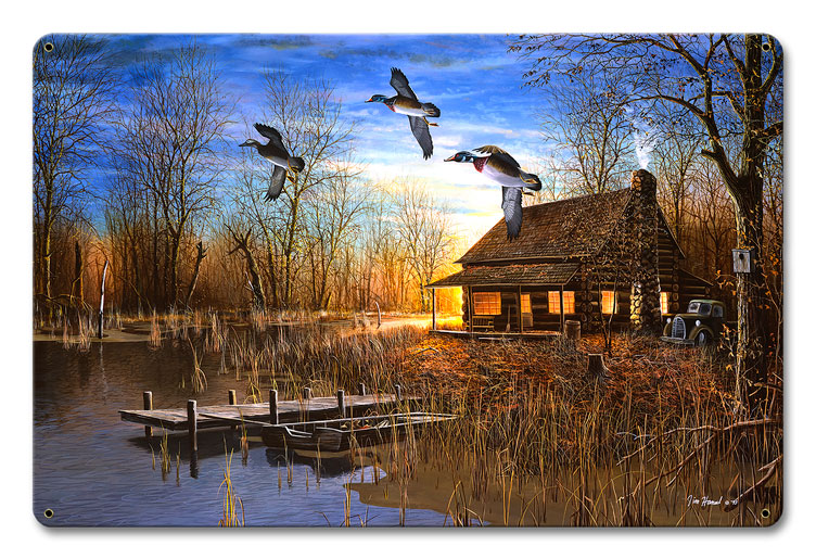 Passing Through, Featured Artists/Jim Hansel Art, Satin, 12 X 18 Inches