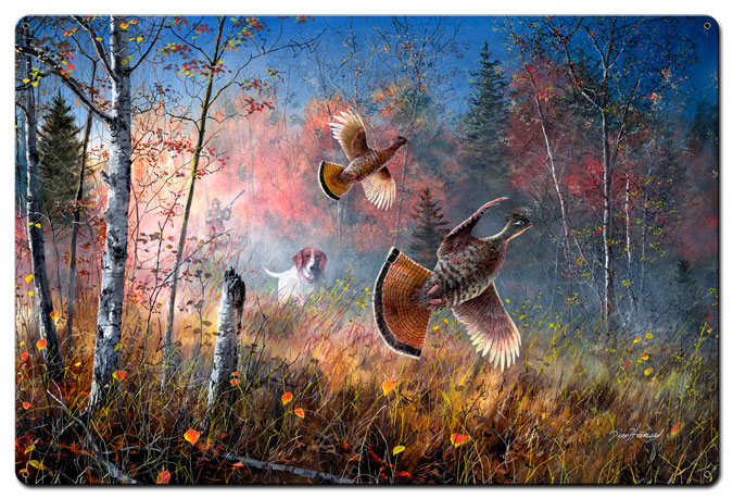 Quick Escape, Featured Artists/Jim Hansel Art, Satin, 24 X 36 Inches