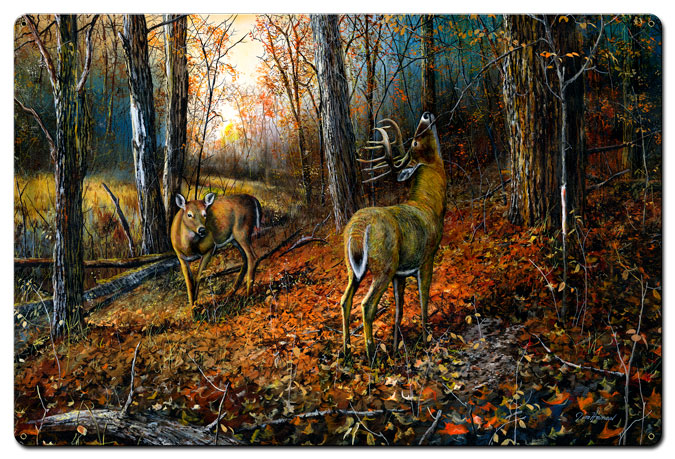 Signs Of Autumn, Featured Artists/Jim Hansel Art, Satin, 24 X 36 Inches