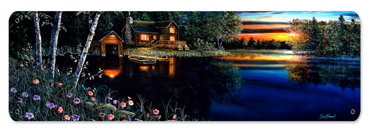 Summer Evening, Featured Artists/Jim Hansel Art, Satin, 8 X 24 Inches