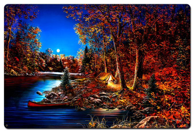 Still Of The Night, Featured Artists/Jim Hansel Art, Satin, 24 X 36 Inches