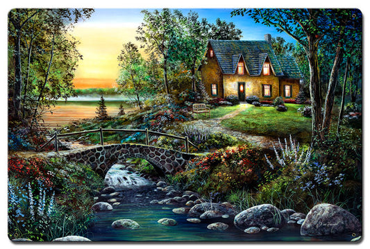 Stonybrook Cottage, Featured Artists/Jim Hansel Art, Satin, 16 X 24 Inches