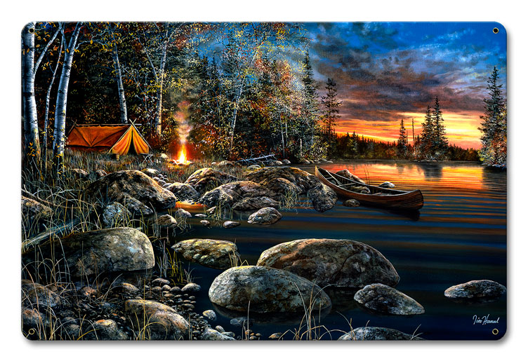 Twilight Fire, Nature, Satin, 12 X 18 Inches