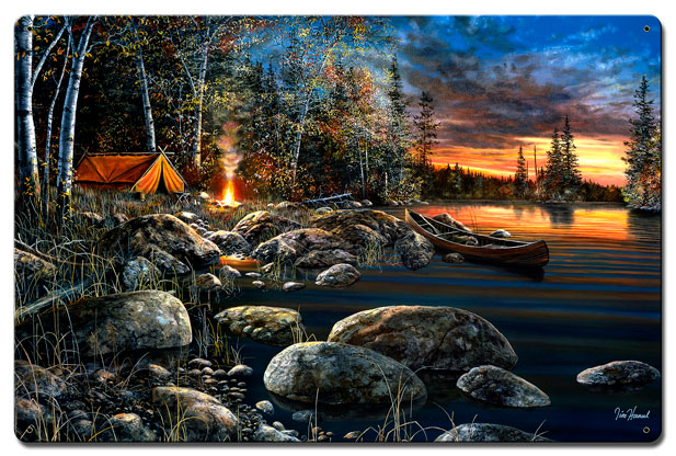 Twilight Fire, Featured Artists/Jim Hansel Art, Satin, 16 X 24 Inches
