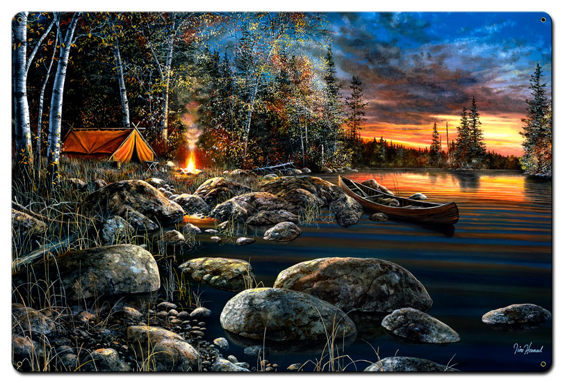 Twilight Fire, Featured Artists/Jim Hansel Art, Satin, 24 X 36 Inches