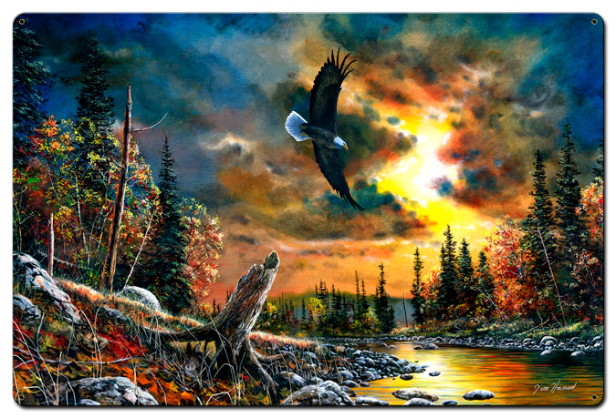 Watchful Eyes, Featured Artists/Jim Hansel Art, Satin, 24 X 36 Inches