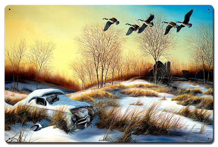 Winter Retreat 2, Featured Artists/Jim Hansel Art, Satin, 16 X 24 Inches