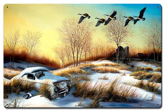 Winter Retreat 2, Featured Artists/Jim Hansel Art, Satin, 16 X 24 Inches