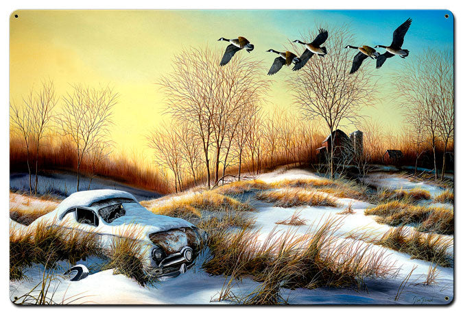 Winter Retreat 2, Featured Artists/Jim Hansel Art, Satin, 24 X 36 Inches