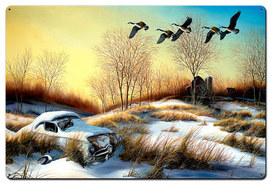 Winter Retreat 2, Featured Artists/Jim Hansel Art, Satin, 24 X 36 Inches