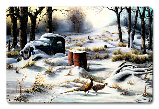 Winter Retreat, Nature, Satin, 12 X 18 Inches