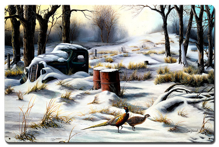 Winter Retreat, Featured Artists/Jim Hansel Art, Satin, 16 X 24 Inches