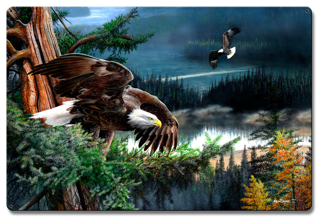Wings Of Freedom, Featured Artists/Kevin Daniel Art, Satin, 24 X 36 Inches