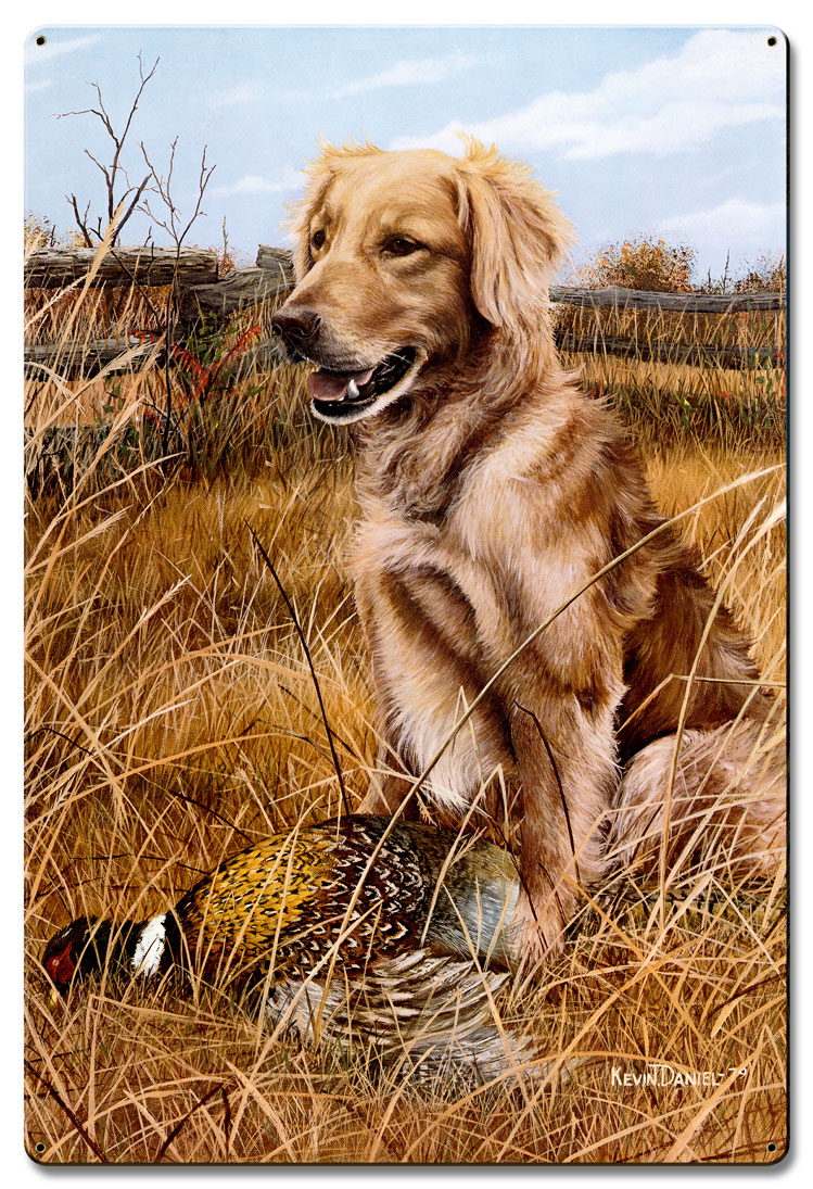 A Friend In The Field, Featured Artists/Kevin Daniel Art, Satin, 24 X 36 Inches