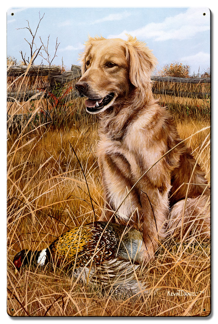 A Friend In The Field, Featured Artists/Kevin Daniel Art, Satin, 16 X 24 Inches